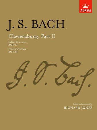 Clavierubung, Part II (Italian Concerto, French Overture) 9781854728357 upc 9781854728357