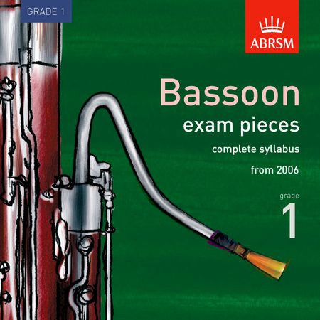 Complete Bassoon Exam Recordings, from 2006, Grade 1 9781860966583 upc 9781860966583