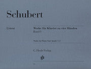 Works for Piano fourhands, Volume I by Schubert, Franz HN94 upc 9790201800943