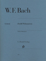 Twelve Polonaises by Bach, Wilhelm Friedemann HN485 upc 111166