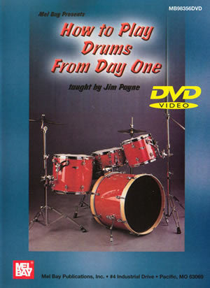 How to Play Drums from Day One 98356DVD upc 796279084550