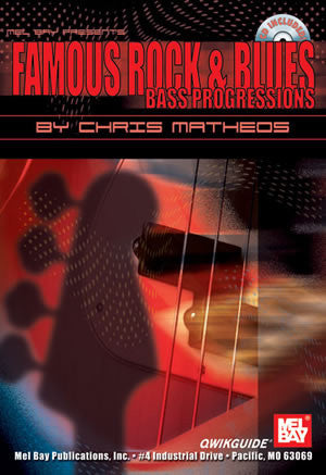 Famous Rock and Blues Bass Progressions 98583BCD upc 796279065085
