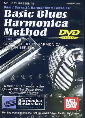 Basic Blues Harmonica Method, Level 1 upc 796279084581