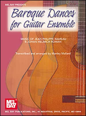 Baroque Dances for Guitar Ensemble 99596 upc