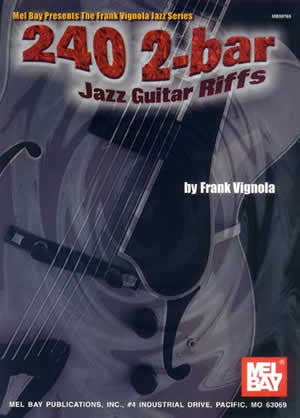 240 2-Bar Jazz Guitar Riffs 99769 upc 796279037303