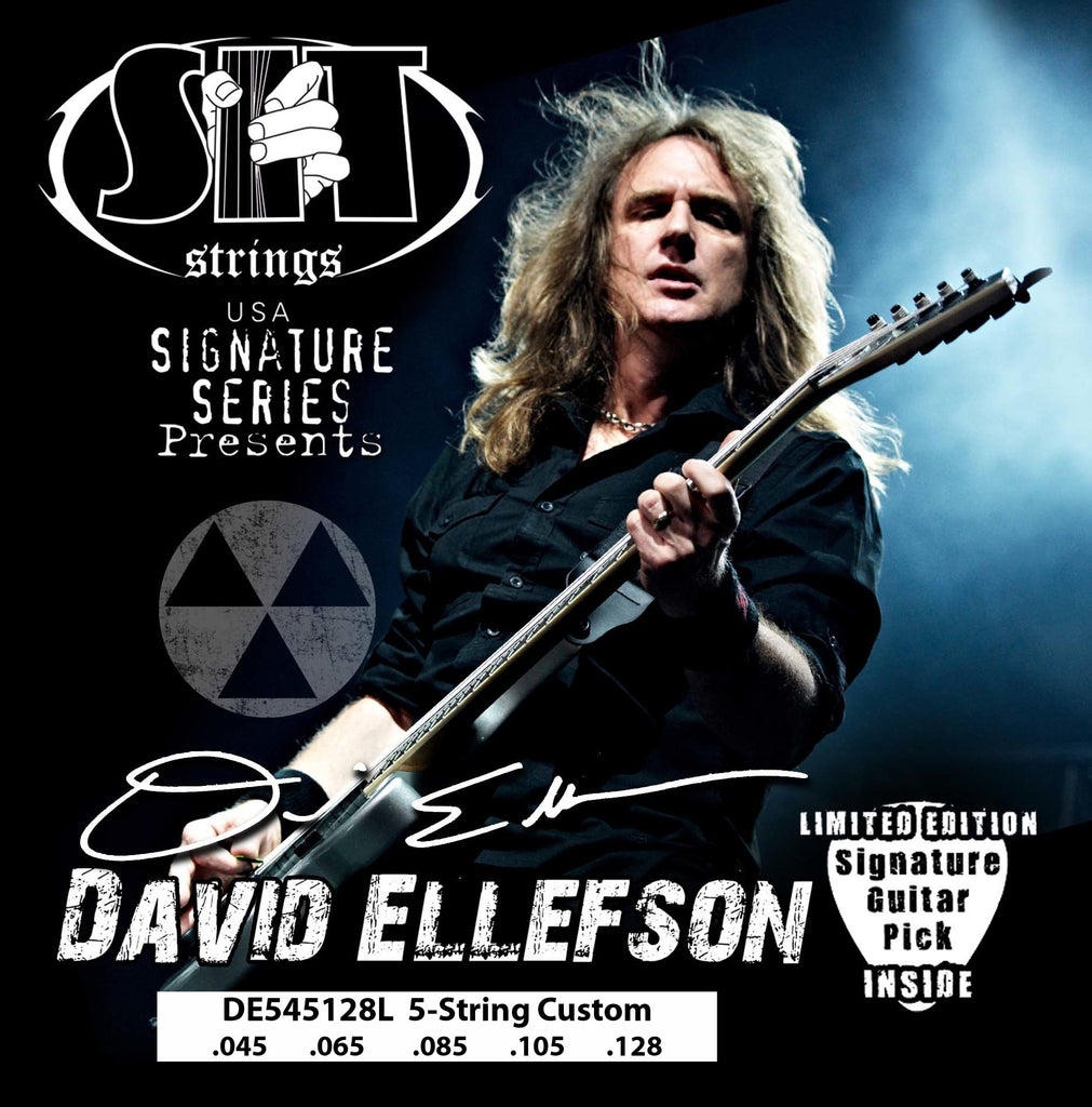 DE545128L DAVID ELLEFSON SIGNATURE SERIES 5-STRING POWER WOUND BASS      SIT STRING