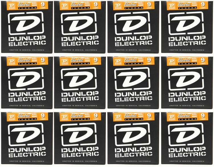Dunlop DEN0942 12 PACK ELECTRIC   upc 710137033535