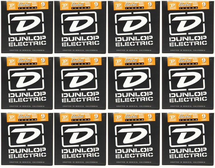 Dunlop DEN0942 12 PACK ELECTRIC upc 710137033535