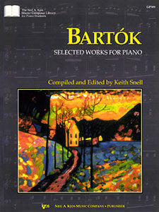 Bartok - Selected Works For Piano KJOS GP389 upc