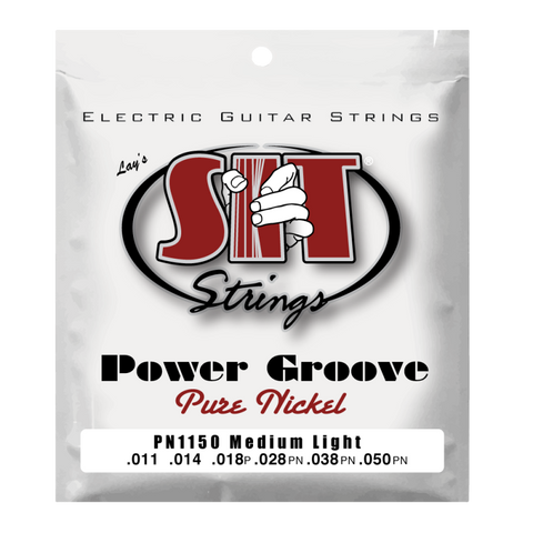 SIT PN1150 MEDIUM-LIGHT POWER GROOVE PURE NICKEL ELECTRIC