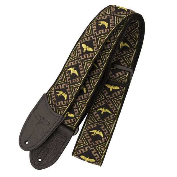 PRS Hootenanny Style 2" Strap Yellow Birds ACC-3172