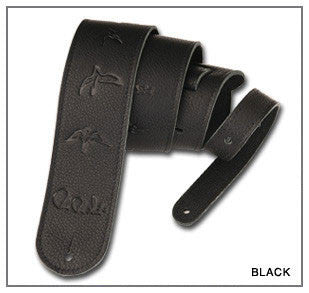 PRS STRAPS Leather, Bird design, BLACK ACC-3119 upc 825362330073