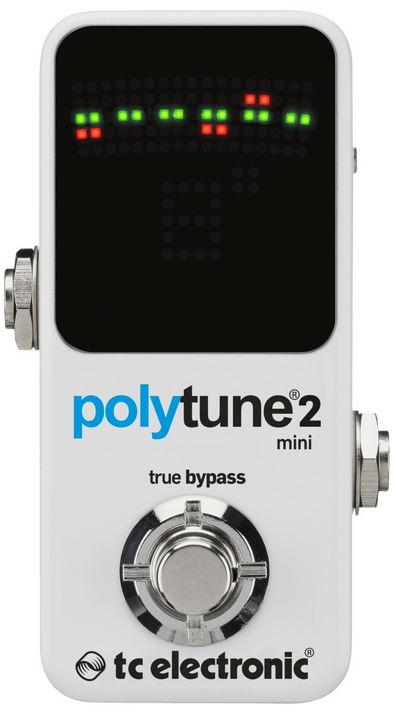 TC Electronic PolyTune 2 Mini Polyphonic Tuning Pedal upc 5706622019882