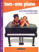 Two at One Piano early intermediate duets book three   upc 029156119237