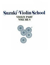 Suzuki Violin School Violin Part Volume 8   upc 029156119114