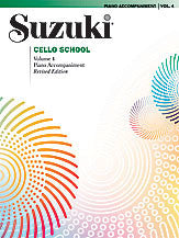 Suzuki Cello School Piano Acc., Volume 4 (Revised) 00-0269S   upc 654979067832