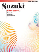 Suzuki Piano School Piano Book, Volume 7 (Revised) 00-0444S   upc 654979008088