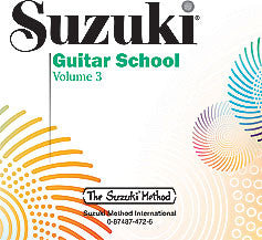 Suzuki Guitar School CD, Volume 3 00-0472   upc 654979015253