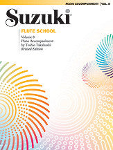 Suzuki Flute School Piano Acc., Volume 8 (Revised) 00-0692S   upc 654979057611