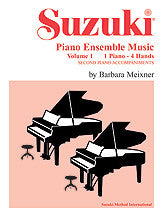 Suzuki Piano Ensemble Music Vol. 1 1 piano-4 Hands   upc 029156131543