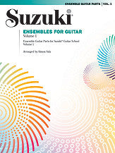 Suzuki Ensembles For Guitar Vol. 1   upc 029156269901