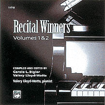 Recital Winners, Books 1 & 2 00-11718   upc 038081028293
