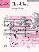 Clair de lune (from <I>Suite Bergamasque</I>) 00-12891   upc 038081116990