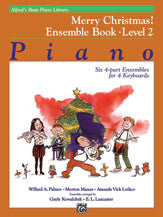 Alfred's Basic Piano Course: Merry Christmas! Ensemble, Book 2 00-14502   upc 038081117911