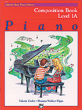 Alfred's Basic Piano Course: Composition Book 1A 00-14510   upc 038081126944