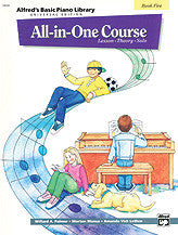 Alfred's Basic All-in-One Course Universal Edition, Book 5 00-14518   upc 038081129969