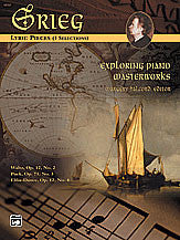 Exploring Piano Masterworks: Lyric Pieces (3 Selections) 00-16727   upc 038081175362