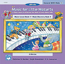 Music for Little Mozarts: GM 2-Disk Sets for Lesson and Discovery Books, Level 4 00-17191   upc 038081181677