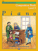 Alfred's Basic Piano Course: Composition Book 3 00-18104   upc 038081159560