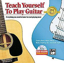 Alfred's Teach Yourself to Play Guitar 00-19385   upc 038081204758