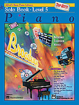 Alfred's Basic Piano Course: Top Hits! Solo Book 5 00-19658   upc 038081190037
