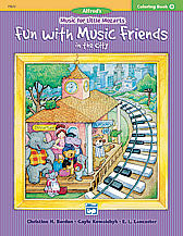 Music for Little Mozarts: Coloring Book 4 -- Fun with Music Friends in the City 00-19672   upc 038081190662