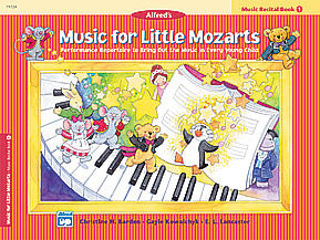 Music for Little Mozarts: Music Recital Book 1 00-19724   upc 038081185286