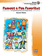 Famous & Fun Favorites, Book 3 00-21394   upc 038081207353