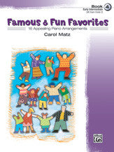 Famous & Fun Favorites, Book 4 00-23250   upc 038081258928