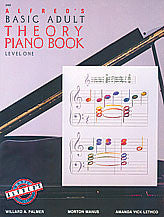 Alfred's Basic Adult Piano Course: Theory Book 1 00-2462   upc 038081007144