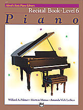 Alfred's Basic Piano Course: Recital Book 6 00-2499   upc 038081001043