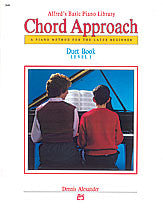 Alfred's Basic Piano: Chord Approach Duet Book 1 00-2648   upc 038081000756