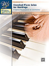 Wedding Performer: Classical Piano Solos for Weddings 00-30065   upc 038081326139