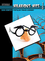 Dan Coates Popular Piano Library: Hilarious Hits, Book 1 00-30382   upc 038081330587