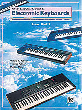 Alfred's Basic Chord Approach to Electronic Keyboards: Lesson Book 2 00-3099   upc 038081025841