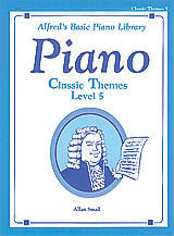 Alfred's Basic Piano Course: Classic Themes Book 5 00-3125   upc 038081005393