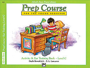 Alfred's Basic Piano Prep Course: Activity & Ear Training Book C 00-3126   upc 038081023205