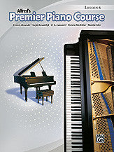 Premier Piano Course: Lesson Book 6 00-33919   upc 038081376004