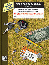 Piano for Busy Teens, Book A 00-35437   upc 038081396354