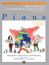 Alfred's Basic Piano Course: Merry Christmas! Ensemble, Complete Book 1 (1A/1B) 00-5749   upc 038081112015